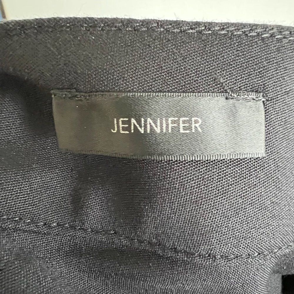 St. John 'Jennifer' Black Pintuck Ankle Pants Dress Slacks Size 12 - Picture 6 of 8